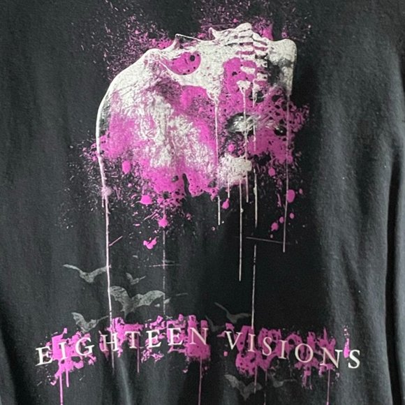 Shirts | Eighteen Visions Vintage Band Tour Tee 0s Tshirt | Poshmark